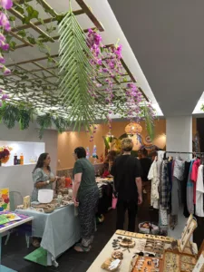 Parte del evento Market solidario en colaboración de Espacio El Nuestro
