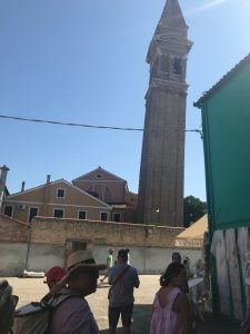 Torre torcida en Burano
