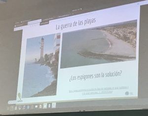 Parte del taller en la Universidad de Valencia