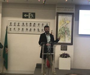 Jósé Gallego, artista de la falla infantil Convento Jerusalén