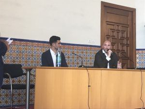 Izq. Pablo Quesada, CTO Y Co-founder de Agforest y  Antonio Andrés Esteban, Director de Economía Circular de Energy Services