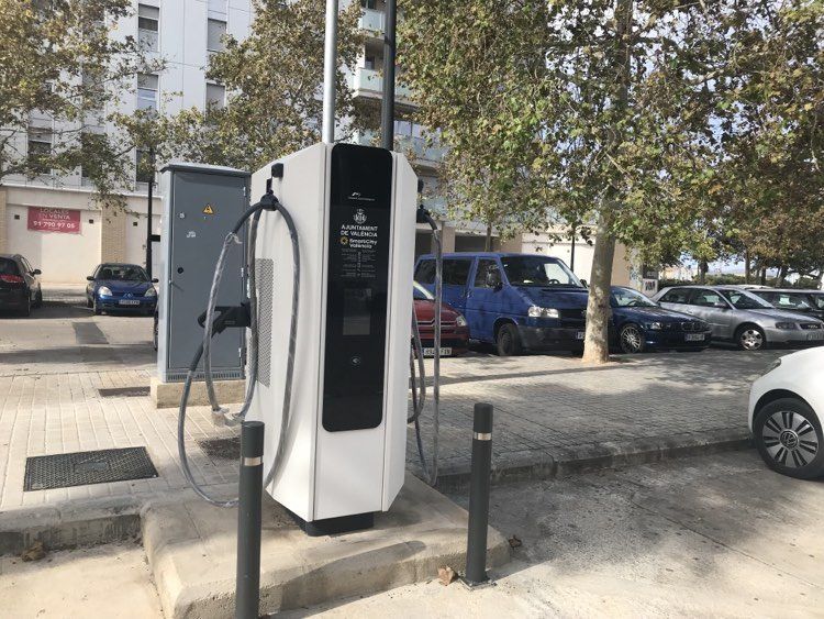 recarga electrica vehiculo